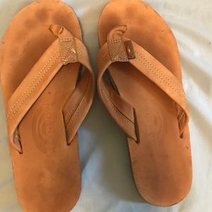 Women’s Small Rainbow Flip Flops